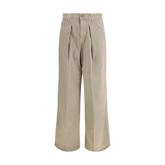 Haikure Beige Cotton Jeans Denim Haikure