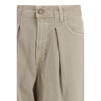 Haikure Beige Cotton Jeans Denim Haikure