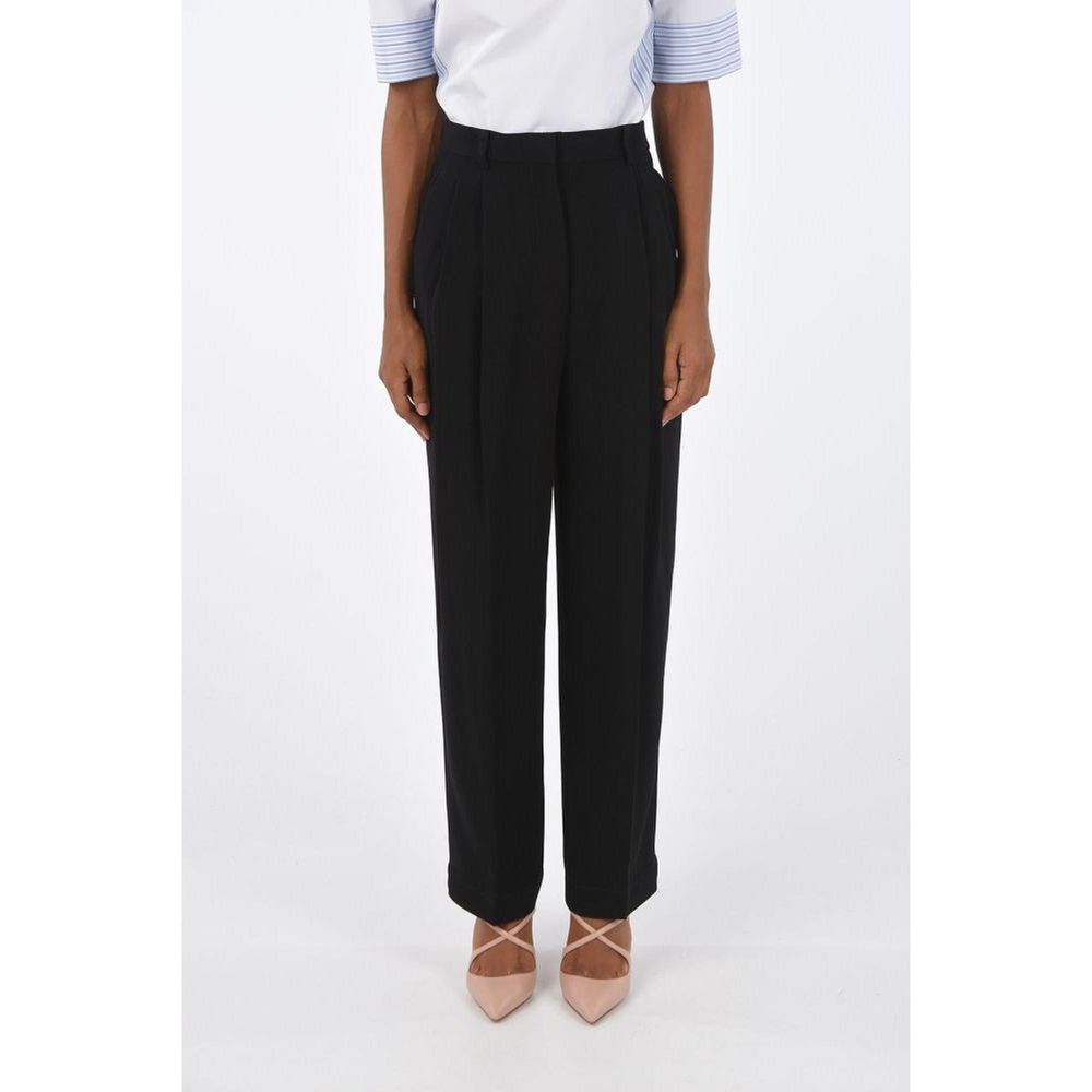 Tory Burch Black Acetate Casual Pants Tory Burch
