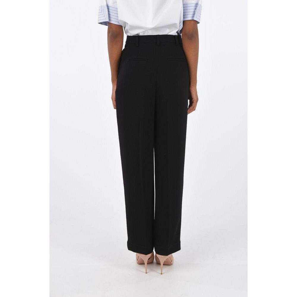Tory Burch Black Acetate Casual Pants Tory Burch