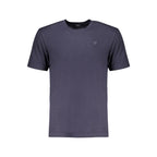 Guess Jeans Blu Modal men's T-shirt featuring a comfortable fit and classic design, displayed on a plain background.