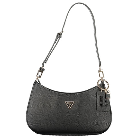Guess Jeans Black Polyethylene Women Handbag Guess Jeans