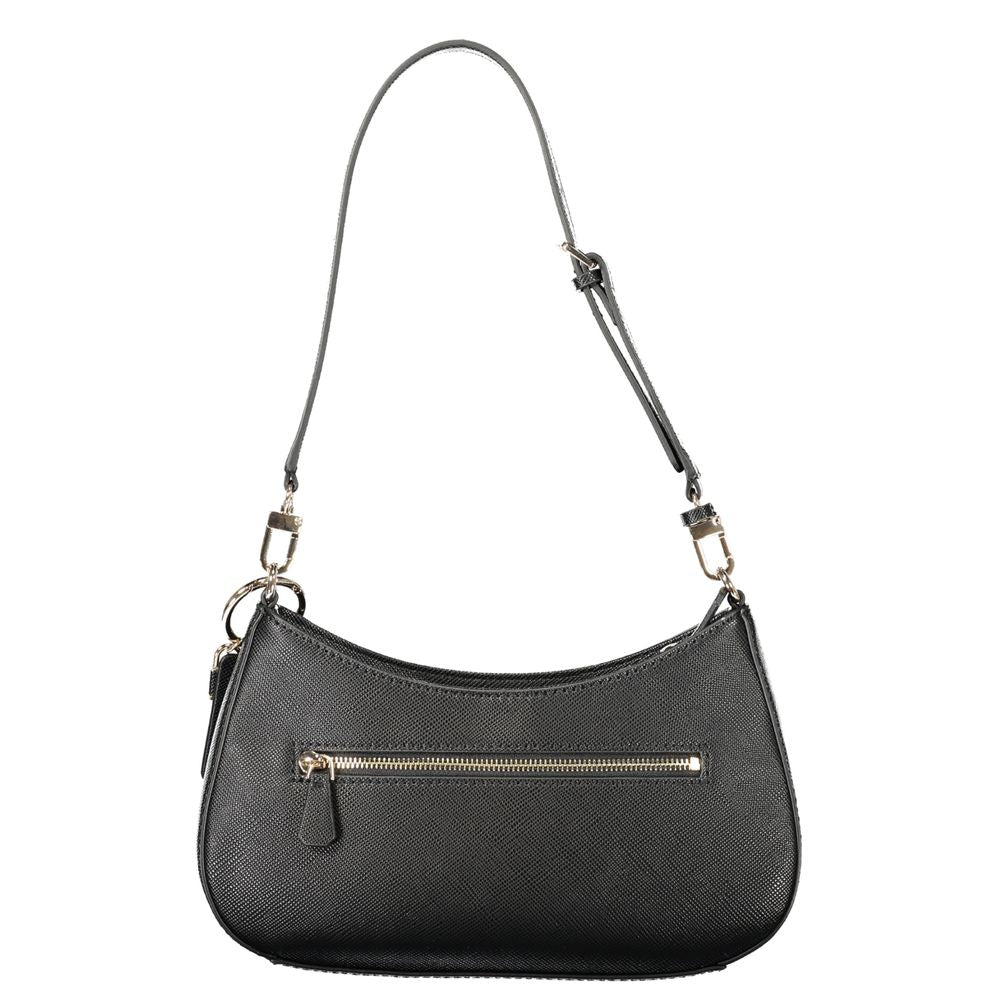 Guess Jeans Black Polyethylene Women Handbag Guess Jeans