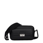 Michael Kors black leather crossbody bag with adjustable strap and gold-tone hardware, stylish accessory for everyday use.