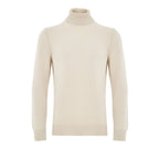 Gran Sasso Beige Wool Turtleneck