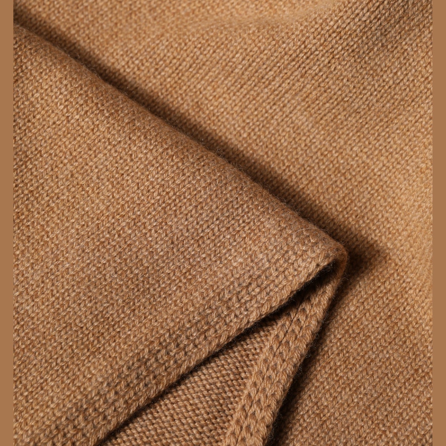 Dolce & Gabbana Brown Cashmere Knitted Foulard 207cm x 29cm Men Scarf