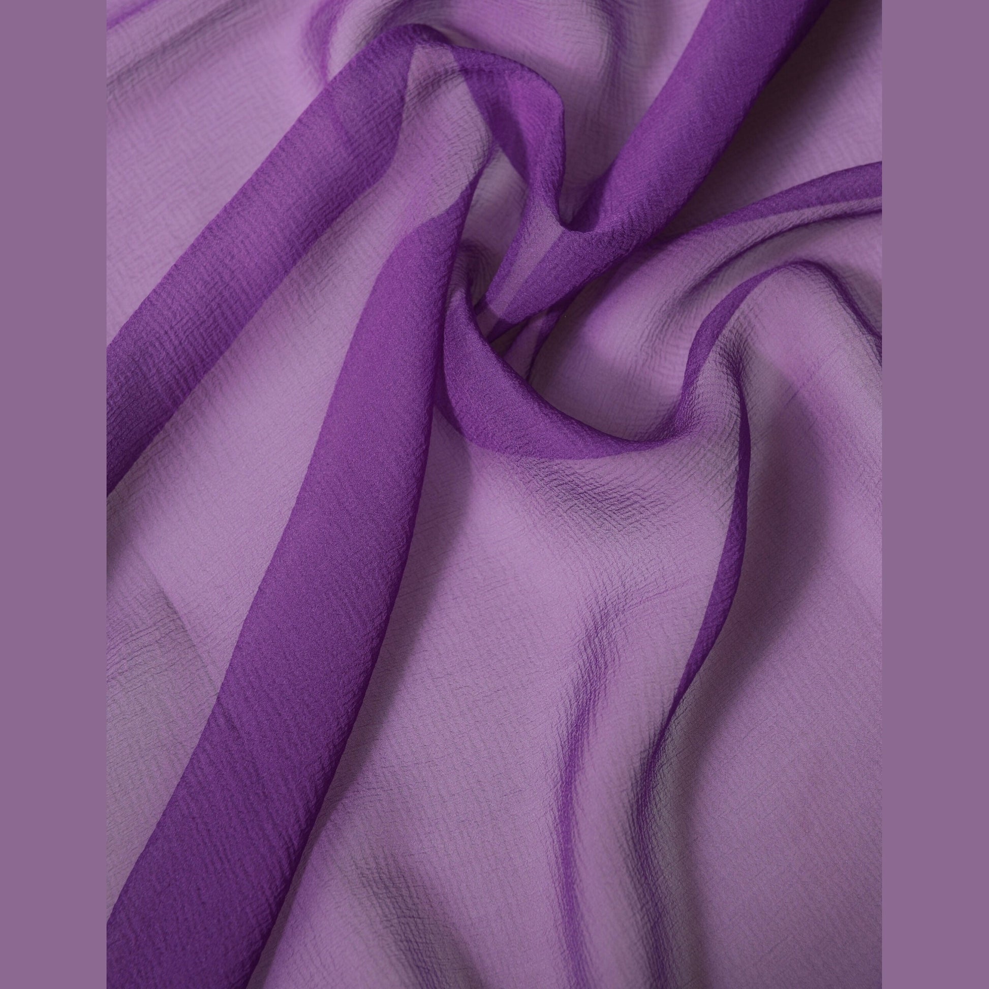 Dolce & Gabbana Purple Silk Neck Wrap Shawl Stole 200cm x 134cm Scarf