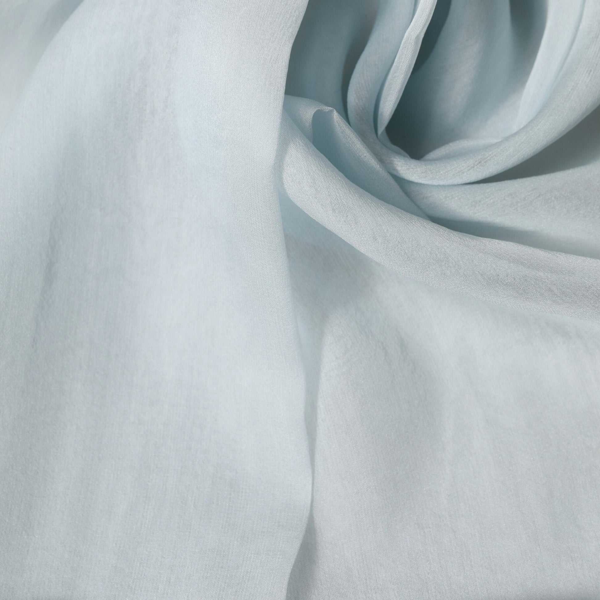 Dolce & Gabbana Light Blue Silk Sash Wrap Foulard 294.5cm x 19cm Scarf