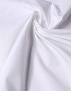 Dolce & Gabbana White Cotton Wrap Square Shawl Stole 71cm x 70cm  Scarf