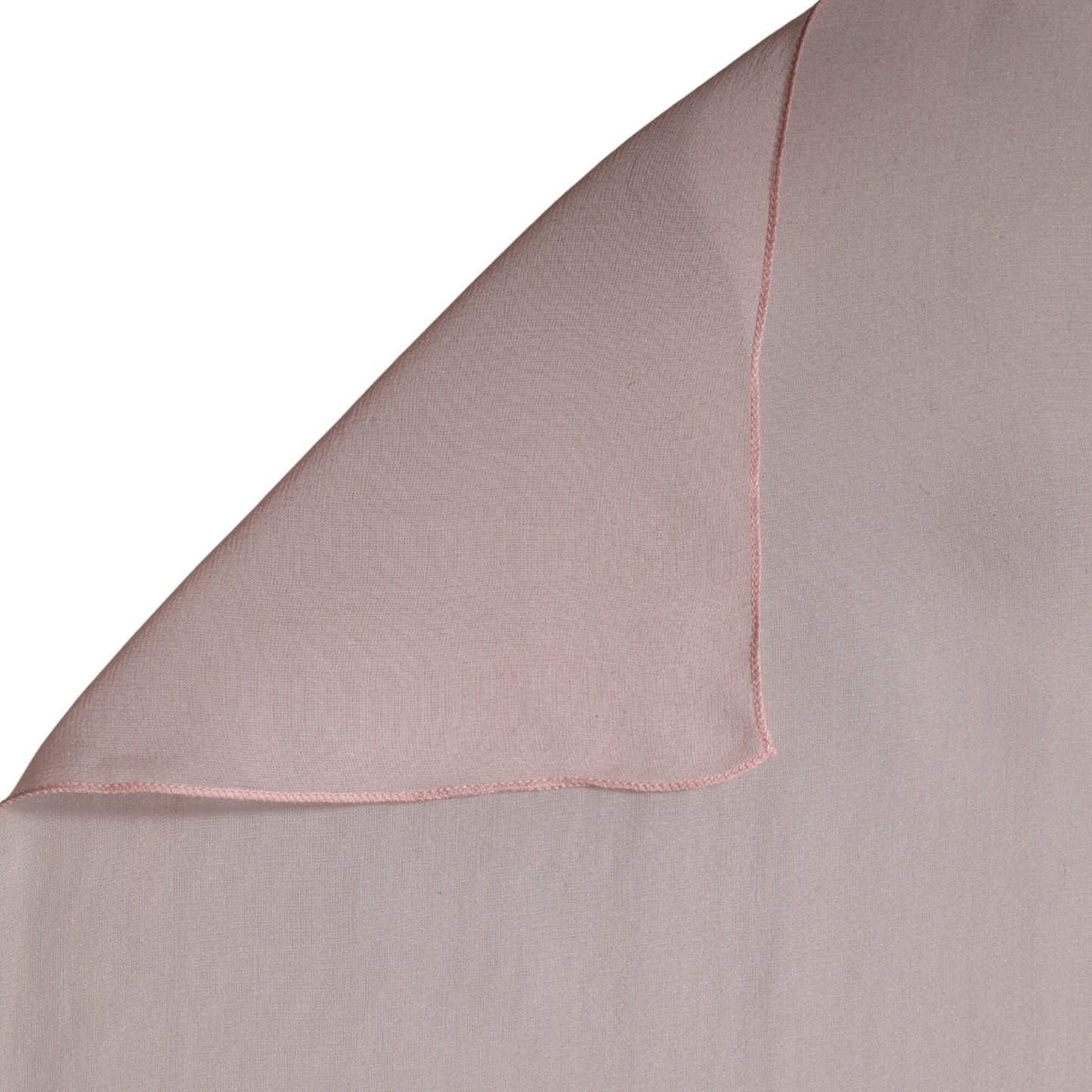 Dolce & Gabbana Light Pink Silk Neck Wrap Shawl Stole 272cm x 120cm Scarf