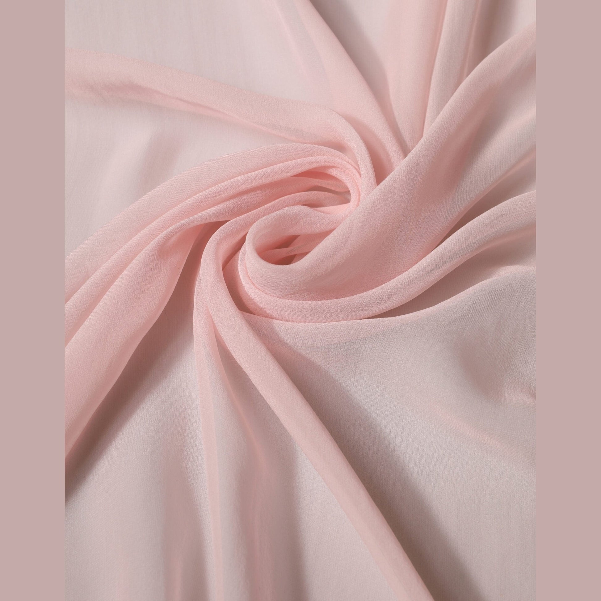 Dolce & Gabbana Light Pink Silk Neck Wrap Shawl Stole 272cm x 120cm Scarf