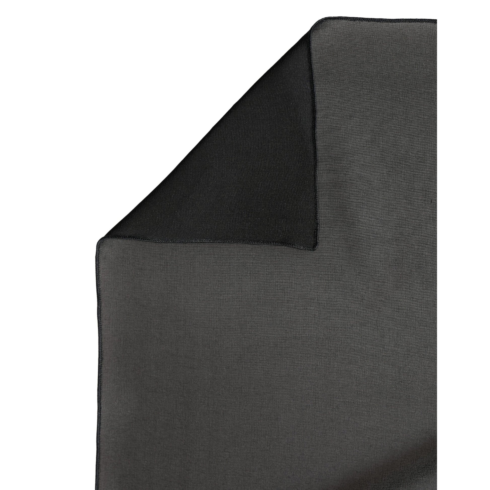 Dolce & Gabbana Black Silk Neck Wrap Shawl Stole 200cm x 64cm Scarf