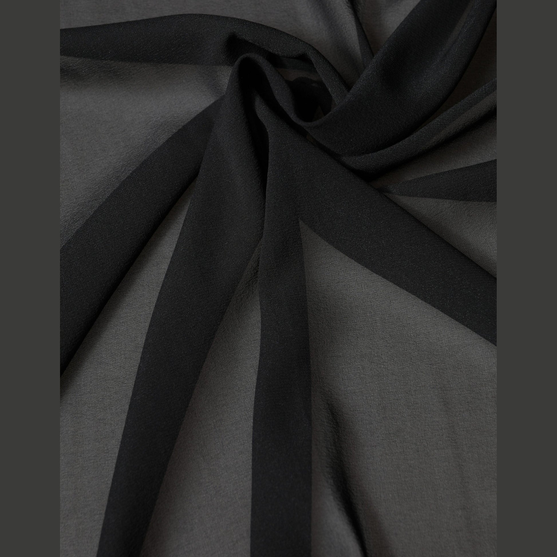 Dolce & Gabbana Black Silk Neck Wrap Shawl Stole 200cm x 64cm Scarf