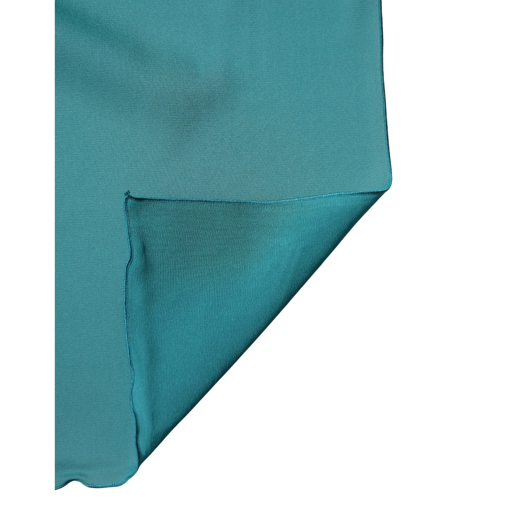 Dolce & Gabbana Blue Green Silk Neck Wrap Shawl Stole 200cm x 64cm Scarf