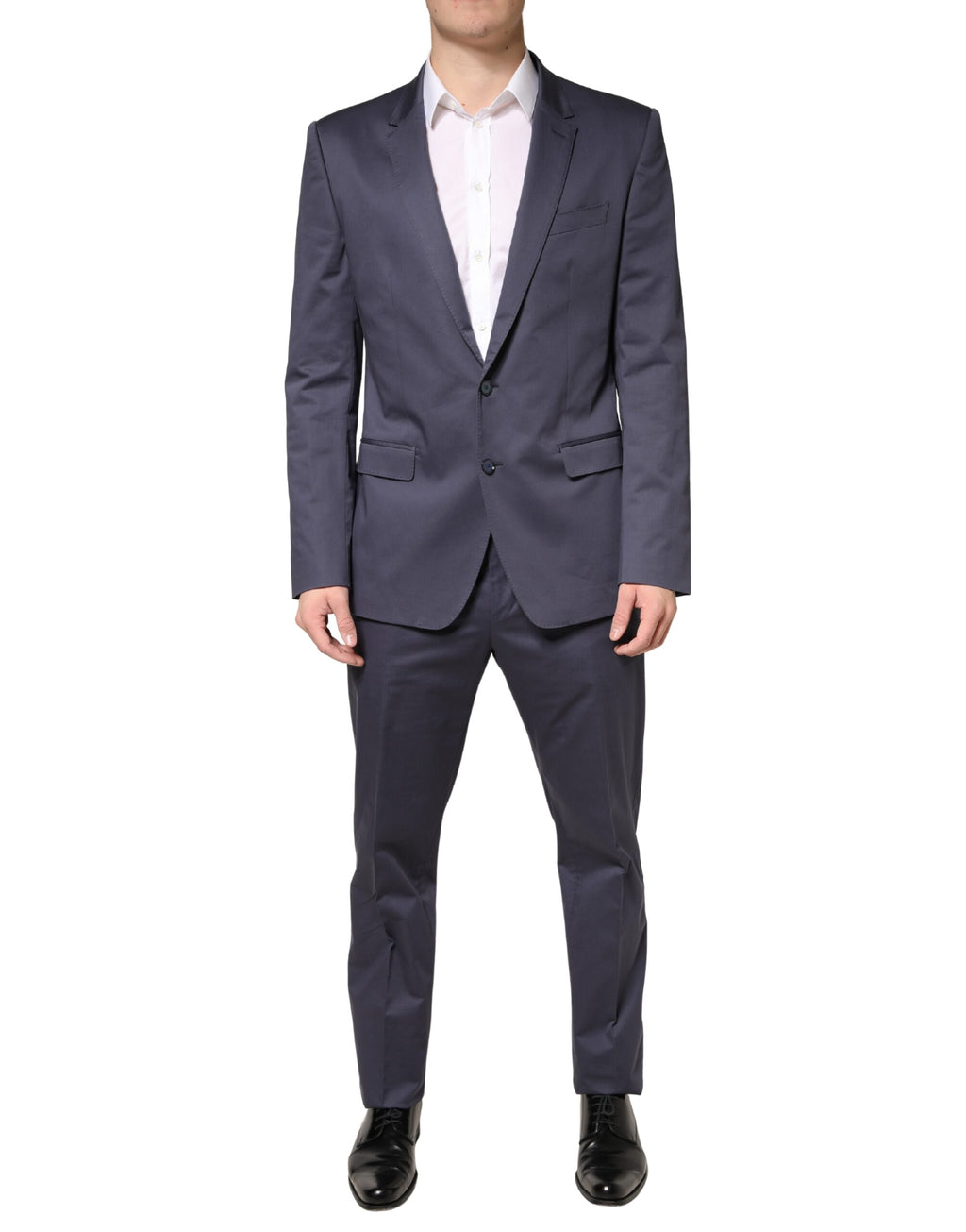 Dolce & Gabbana Blue Single Breasted MARTINI 2 Piece Suit - Eljoys Fashion 