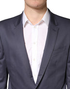 Dolce & Gabbana Blue Single Breasted MARTINI 2 Piece Suit - Eljoys Fashion 
