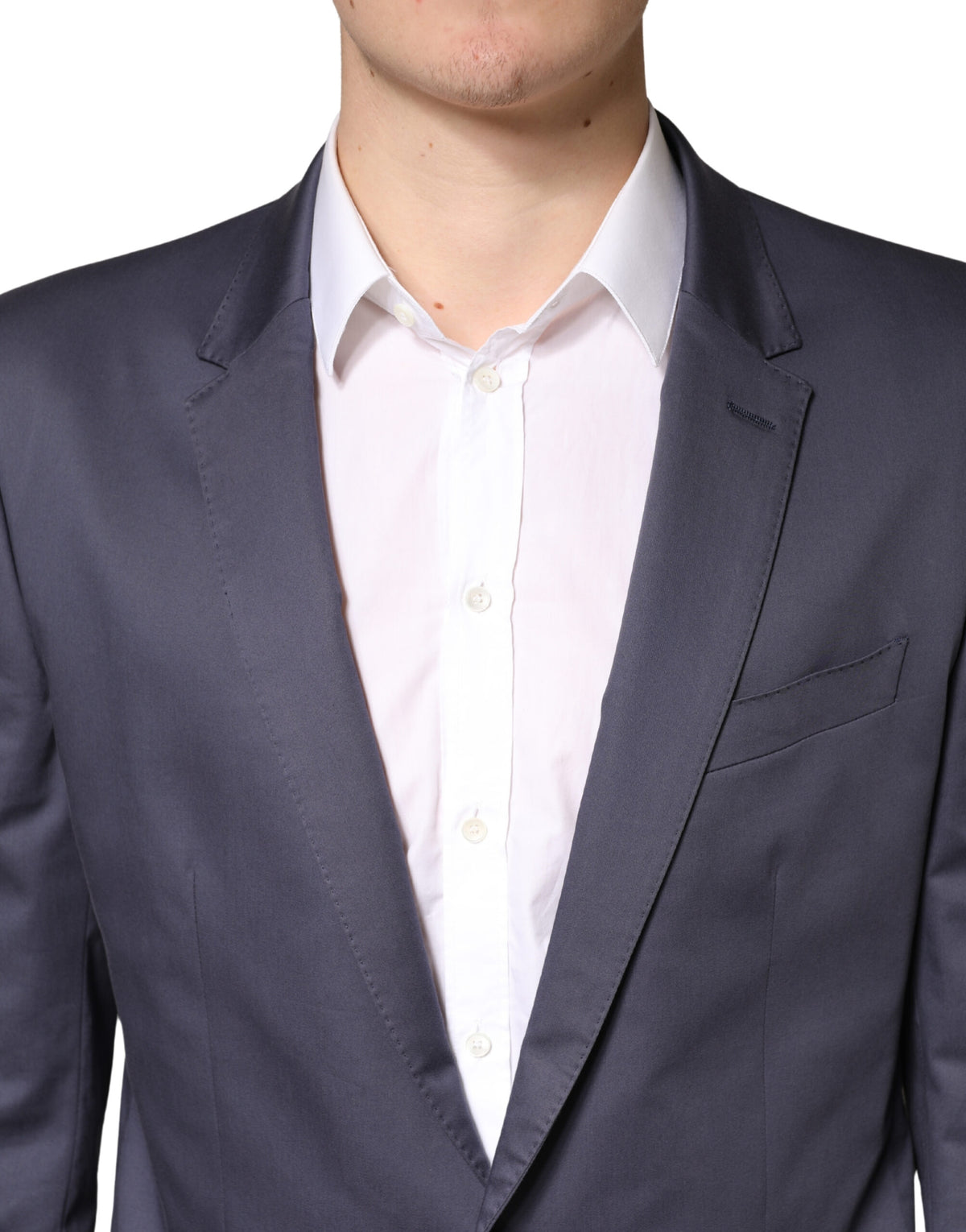 Dolce & Gabbana Blue Single Breasted MARTINI 2 Piece Suit - Eljoys Fashion 