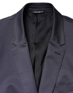 Dolce & Gabbana Blue Single Breasted MARTINI 2 Piece Suit - Eljoys Fashion 