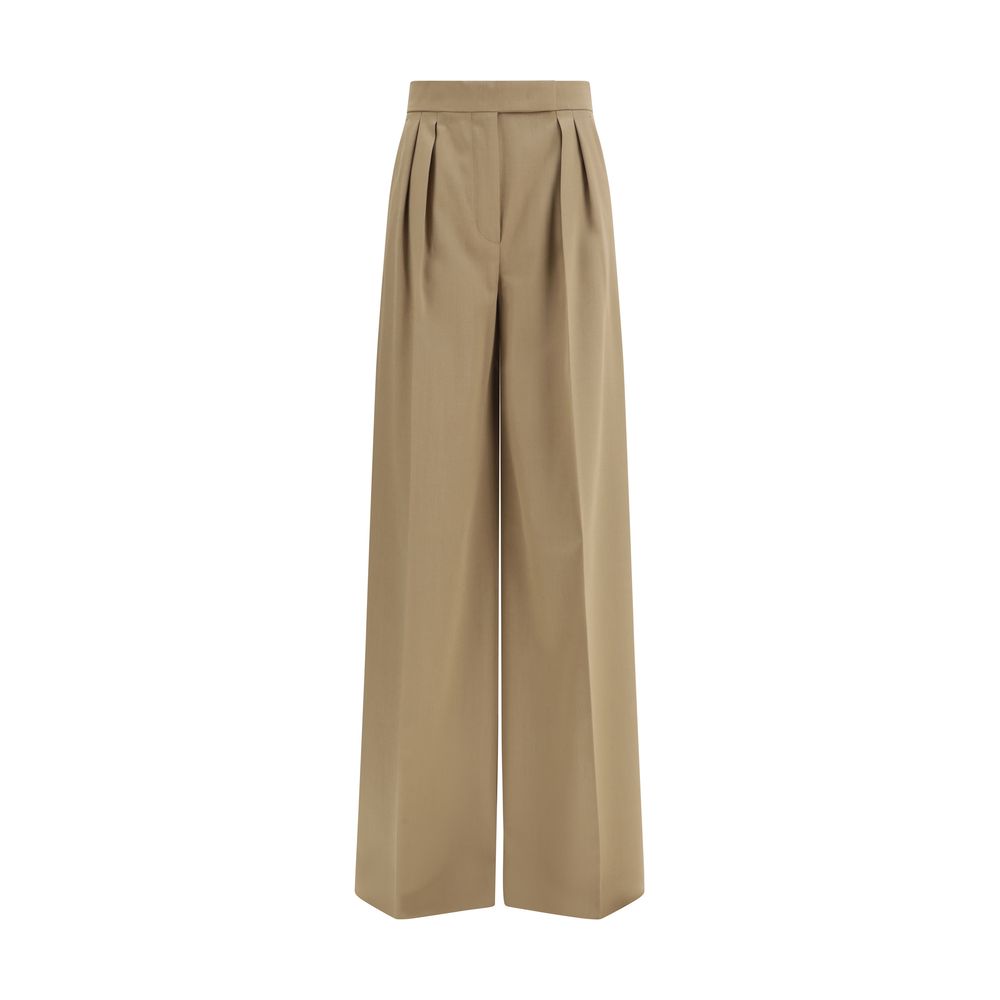 Max Mara Beige Wool Oves Aries Pants - Eljoys Fashion 