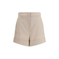 Max Mara Bicolor Wool Oves Aries Bermuda Shorts