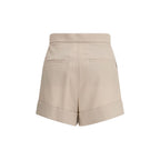 Max Mara Bicolor Wool Oves Aries Bermuda Shorts