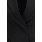 Max Mara Black Wool Oves Aries Blazer