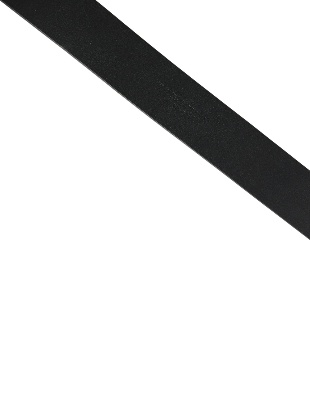 Dolce & Gabbana Black Calf Leather Gold Metal Buckle  Belt - Eljoys Fashion 