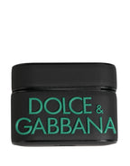 Dolce & Gabbana Black PVC Embossed Logo Flip Holder Women Airpods Case - Eljoys Fashion 