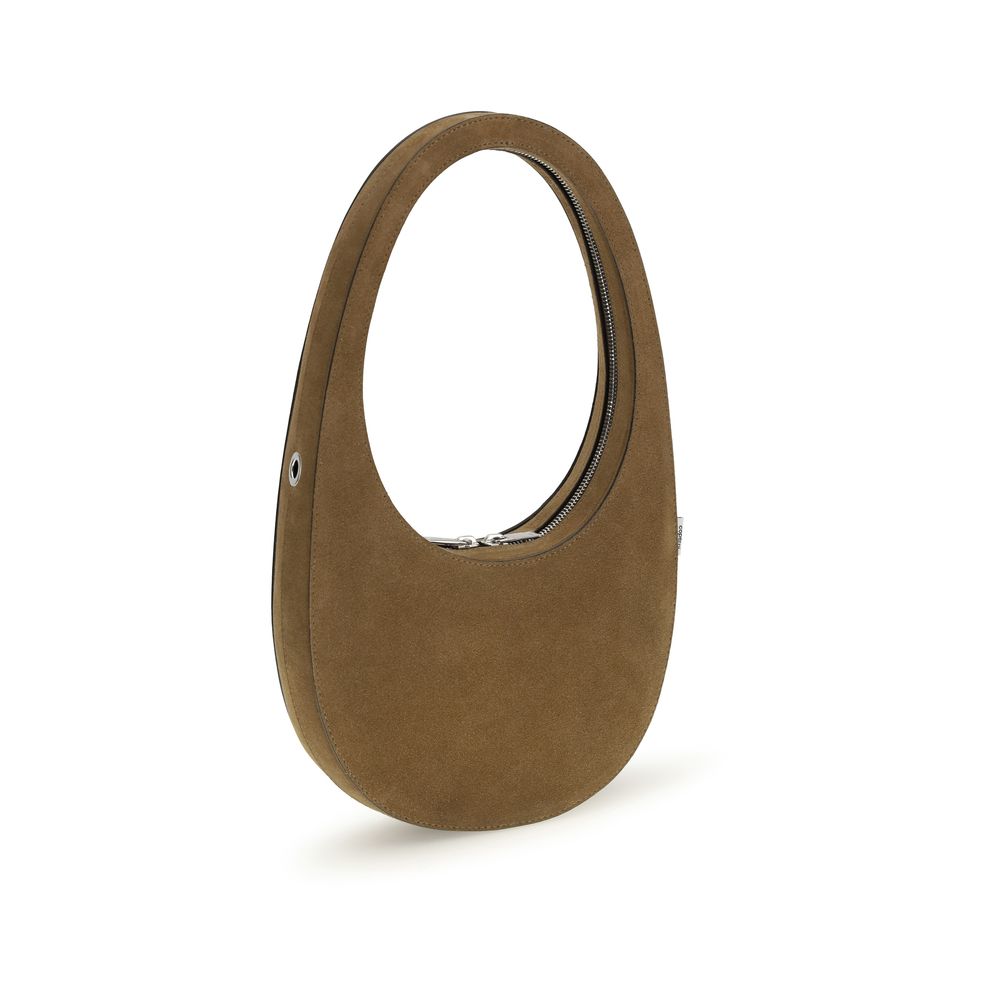 Coperni Brown Calf Leather Bos Taurus Shoulder Bag Coperni