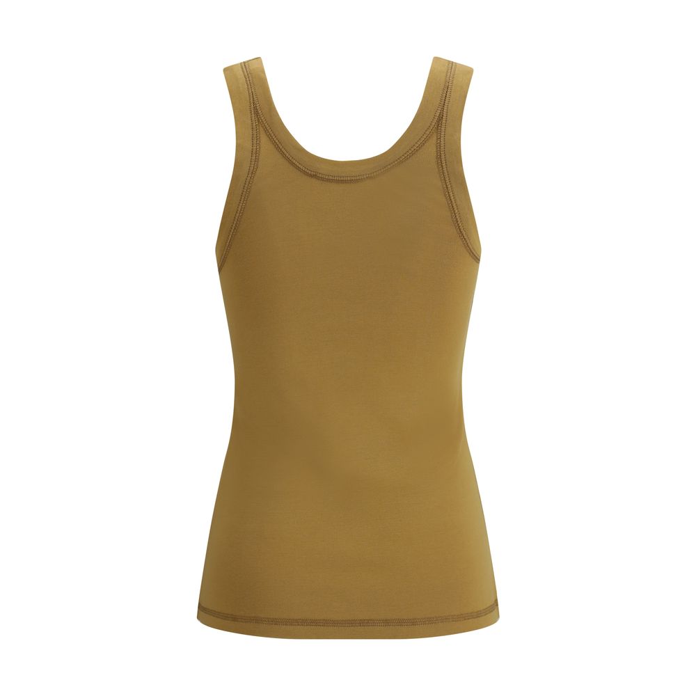 Lemaire Brown Cotton Tank Tops Lemaire