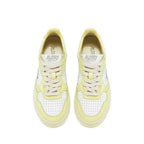 Autry White Leather Low Top Sneakers