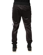 Dolce & Gabbana Brown Polyester Skinny Jogger Trouser Pants