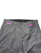 Dolce & Gabbana Gray Viscose Skinny Men Dress Trouser Pants - Eljoys Fashion 