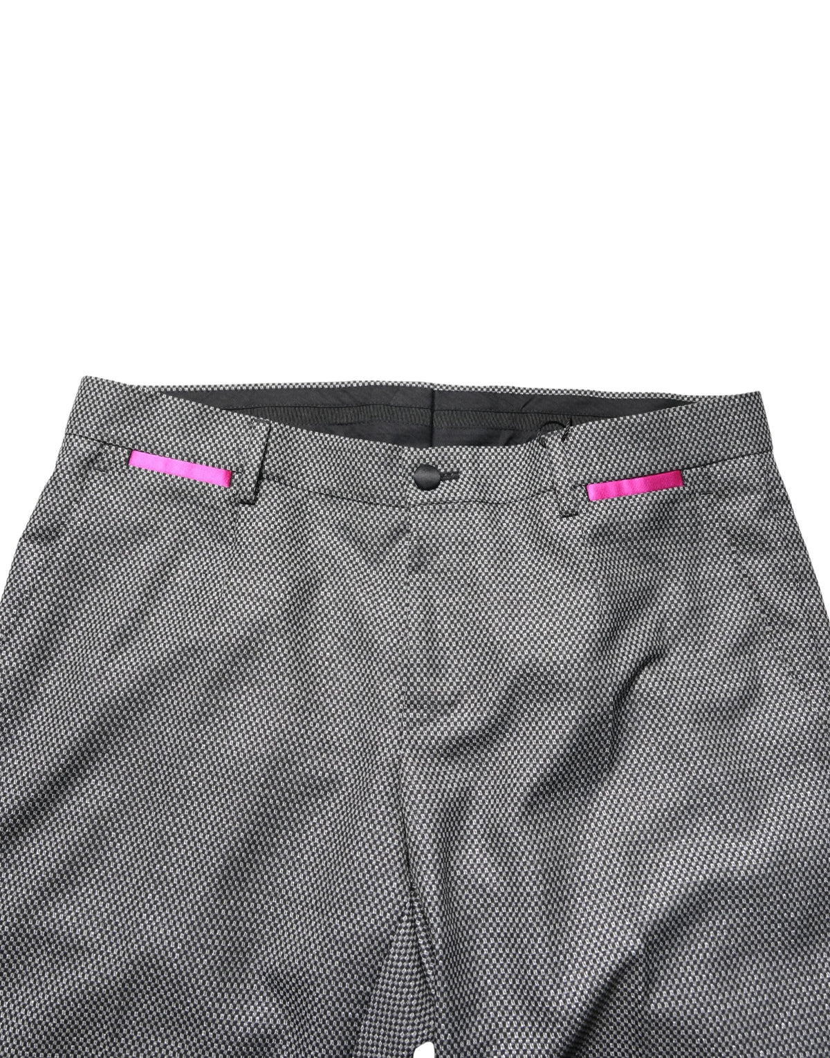 Dolce & Gabbana Gray Viscose Skinny Men Dress Trouser Pants - Eljoys Fashion 