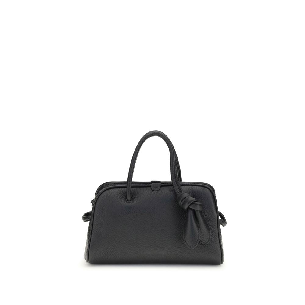 Jacquemus Black Calf Leather Bos Taurus Handbag Jacquemus