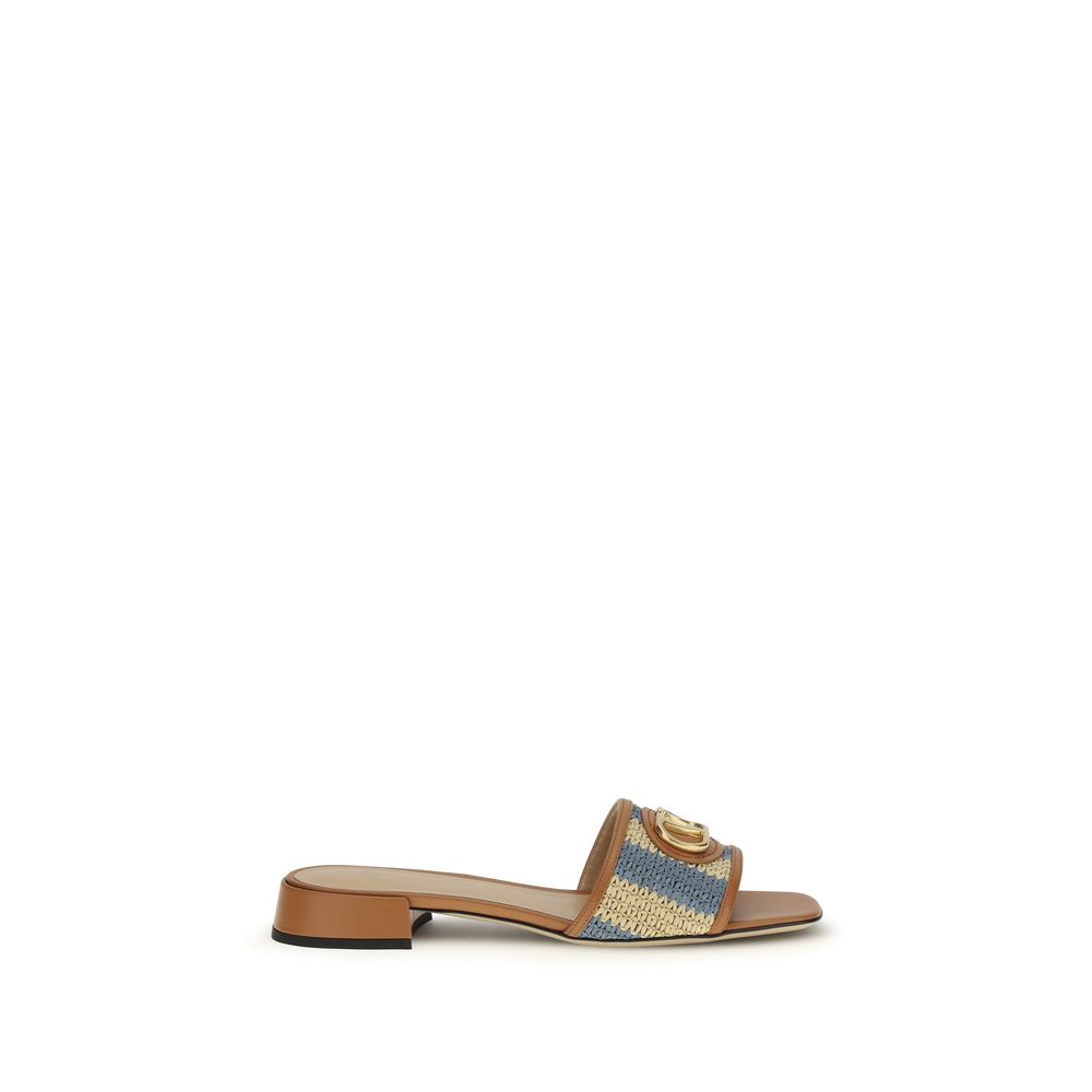 Valentino Garavani Multicolor Viscose Sandals