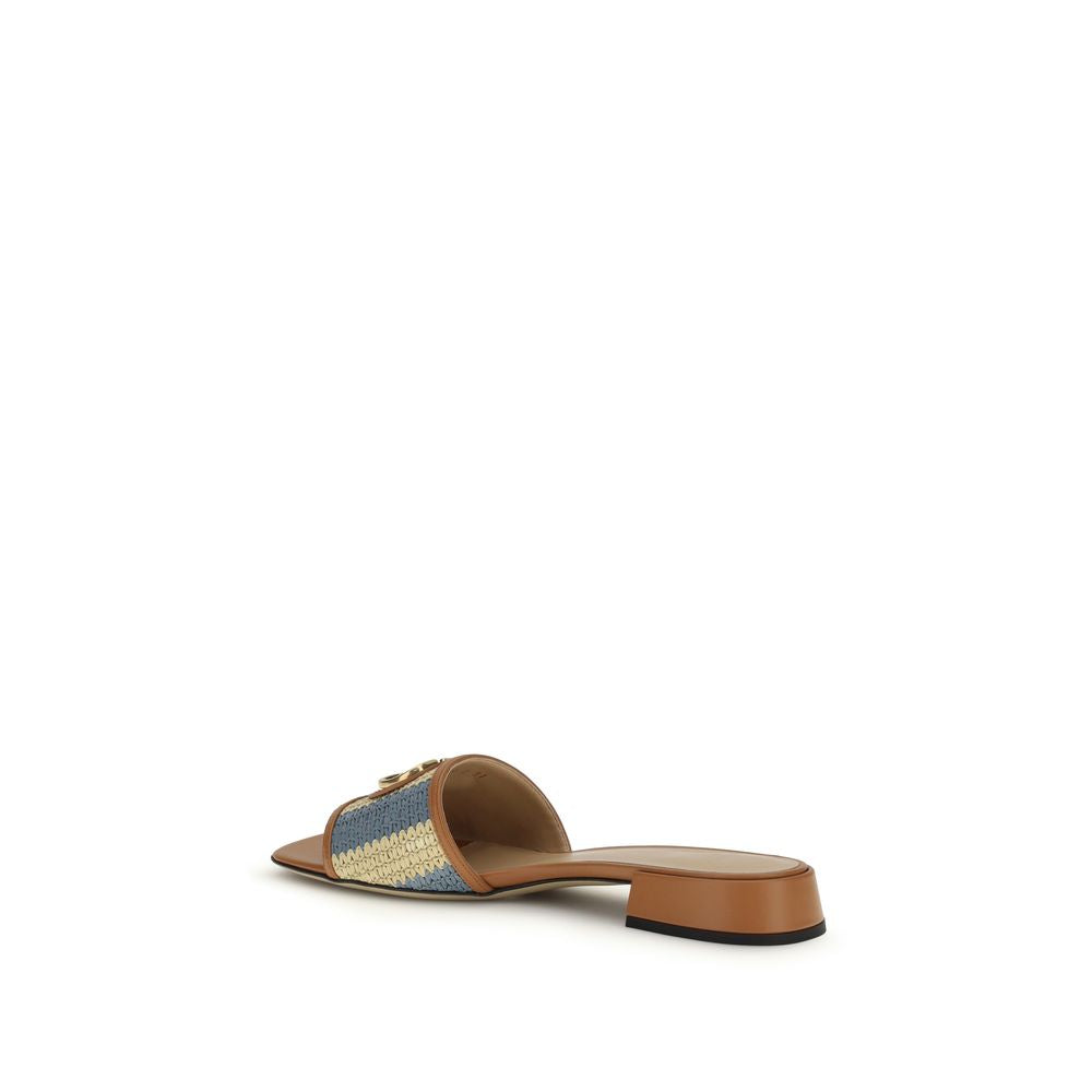 Valentino Garavani Multicolor Viscose Sandals