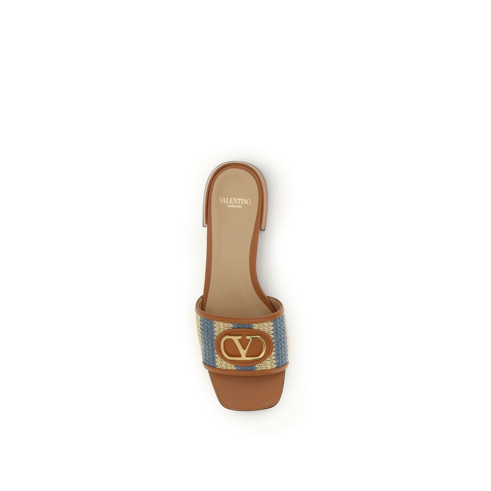 Valentino Garavani Multicolor Viscose Sandals