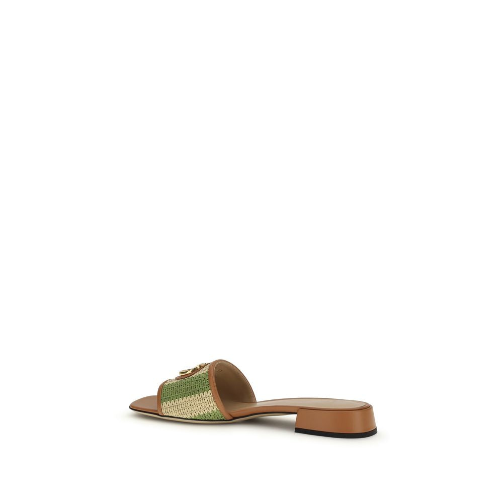 Valentino Garavani Multicolor Viscose Sandals
