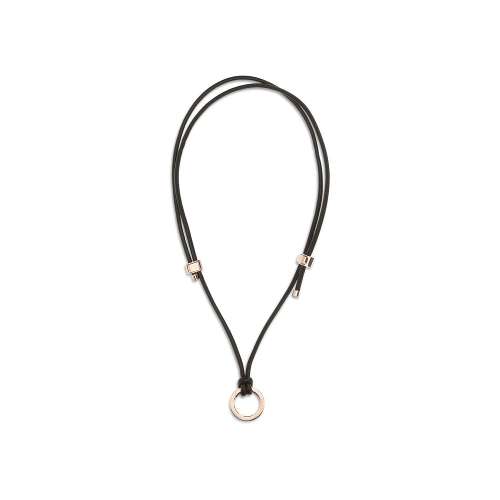 Brunello Cucinelli Brown Calf Leather Bos Taurus Keychain Brunello Cucinelli