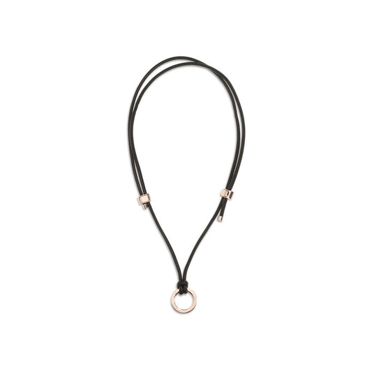 Brunello Cucinelli Brown Calf Leather Bos Taurus Keychain Brunello Cucinelli