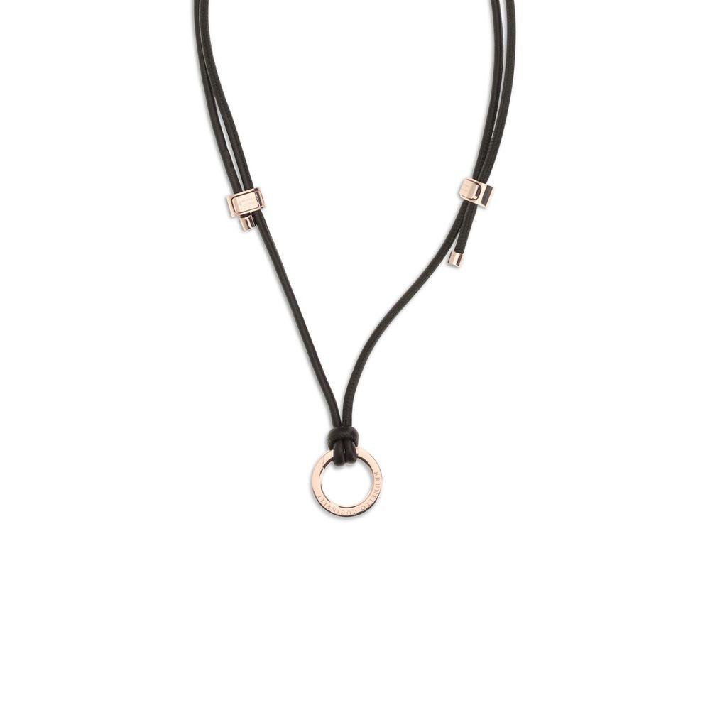 Brunello Cucinelli Brown Calf Leather Bos Taurus Keychain Brunello Cucinelli