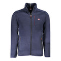 Norway 1963 men's blue polyester sweatshirt with a comfortable fit and simple design, suitable for casual wear.