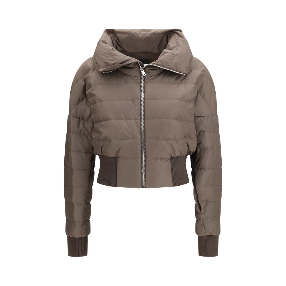 Moncler x Rick Owens Brown Polyester Coat Moncler x Rick Owens