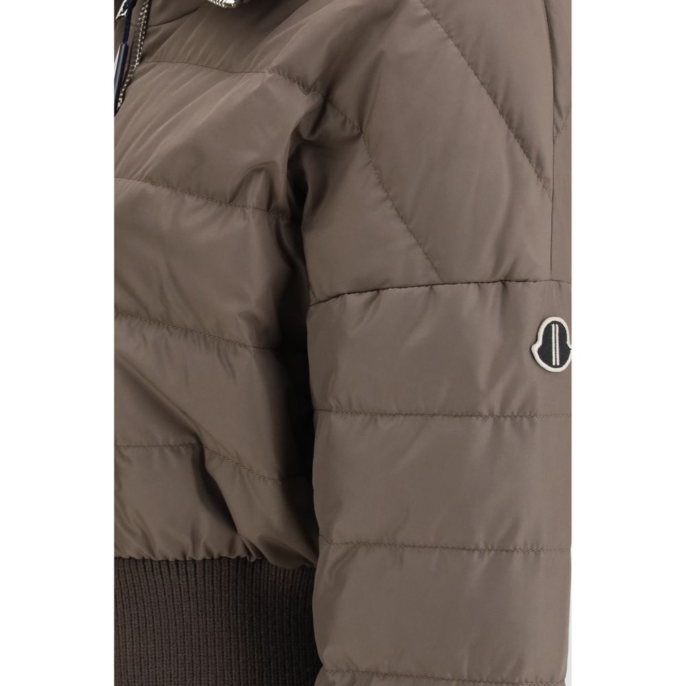 Moncler x Rick Owens Brown Polyester Coat Moncler x Rick Owens