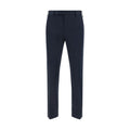 PT Torino Blue Cotton Casual Pants