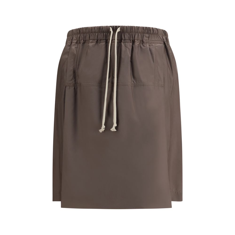 Moncler x Rick Owens Brown Polyester Bermuda Shorts - Eljoys Fashion 