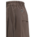 Moncler x Rick Owens Brown Polyester Bermuda Shorts - Eljoys Fashion 