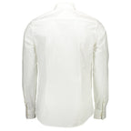 Calvin Klein Bianco Cotton Men Shirt Calvin Klein