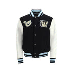 Off-White Black Wool Oves Aries Bomber Off-White